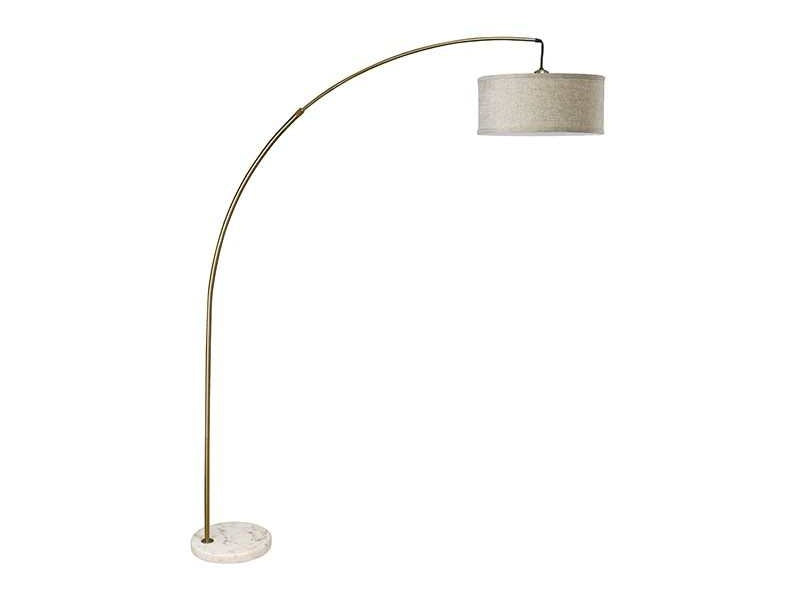 Jess Antique Gold Arch Lamp