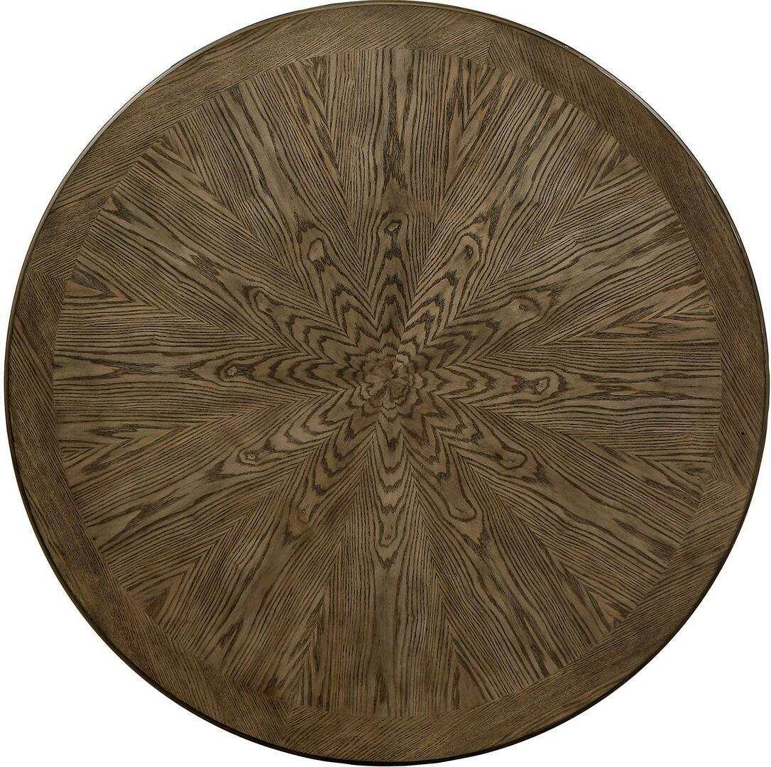 Julia Light Oak Round Dining Table