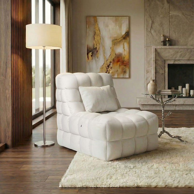 Kamili White Massage Chair