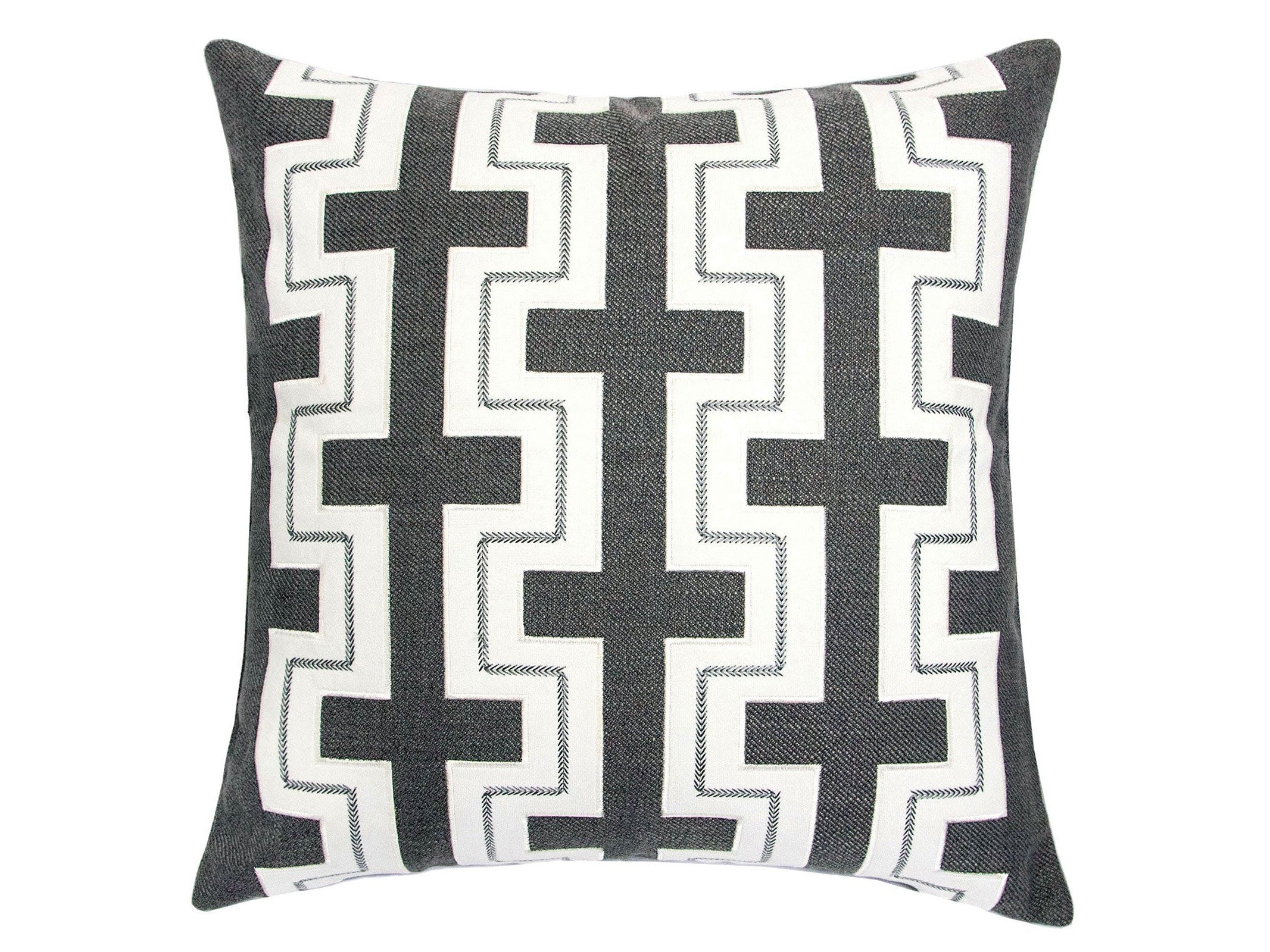 Kari Dark Gray Pillow (Set of 2)