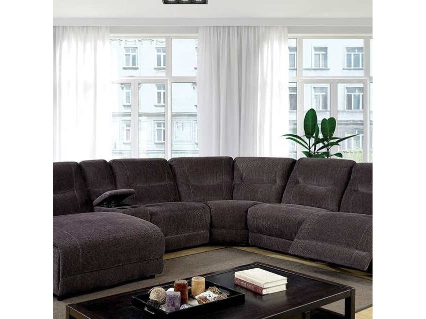 Karlee Gray Sectional w/ Console