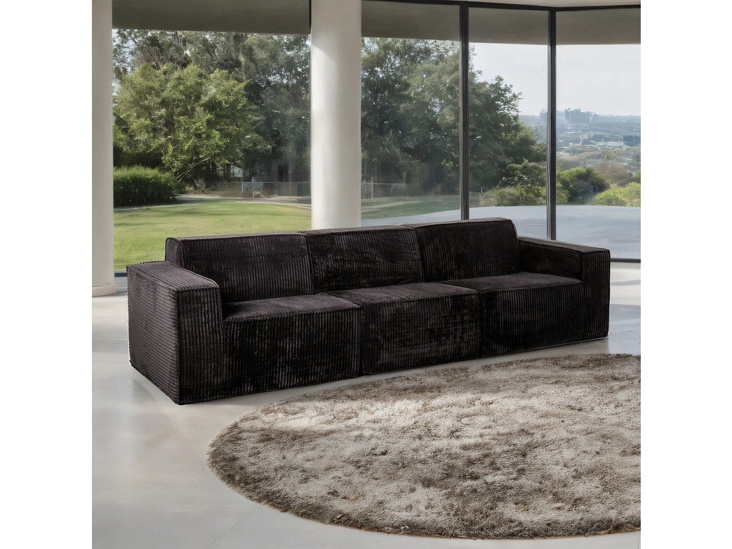 Kimara Black Sofa