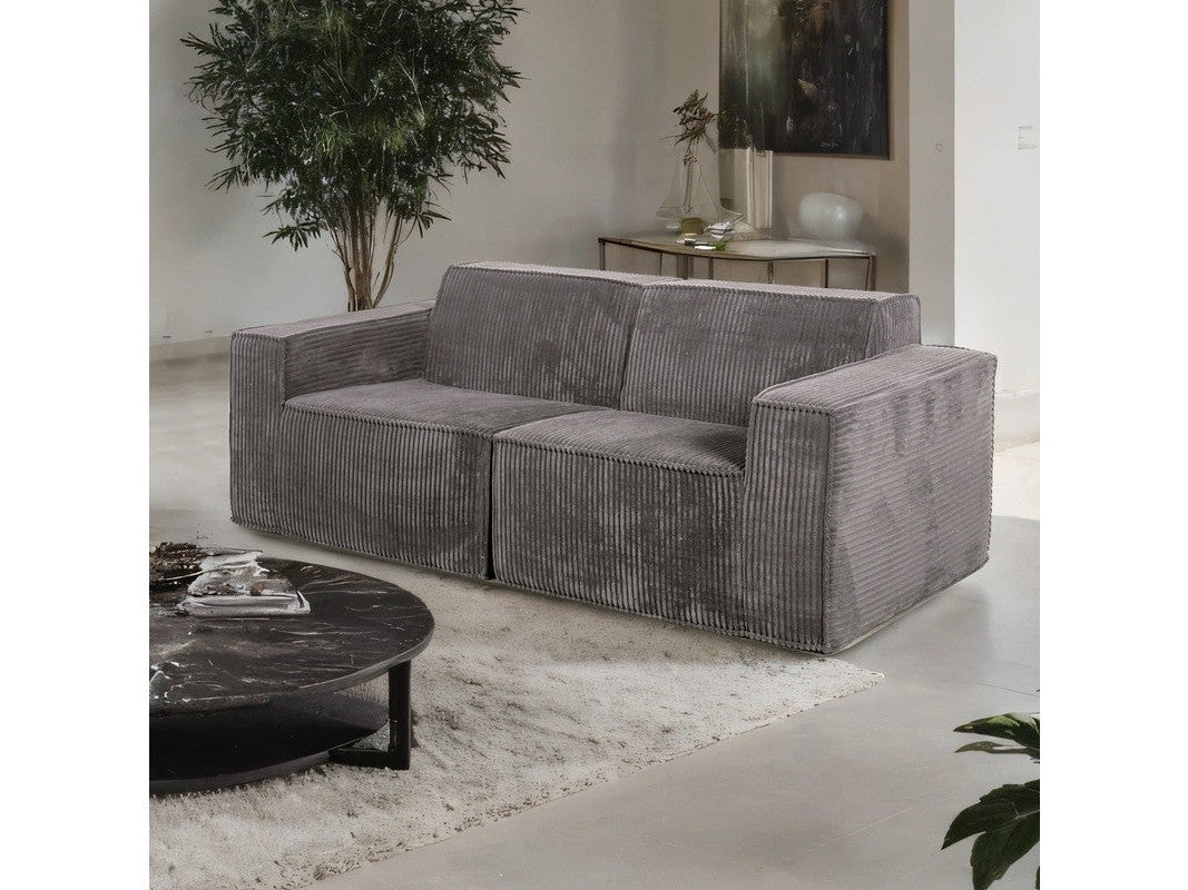 Kimara Dark Gray Loveseat