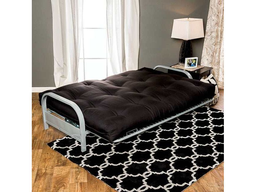 Knox Black 8" Black Futon Mattress w/ Innerspring