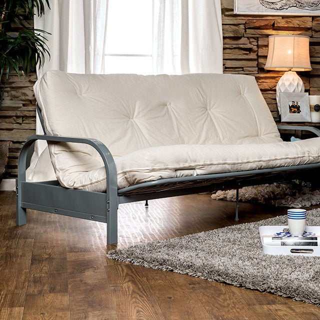 Knox White 8" White Futon Mattress