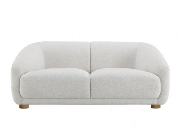 Kolvere White Loveseat