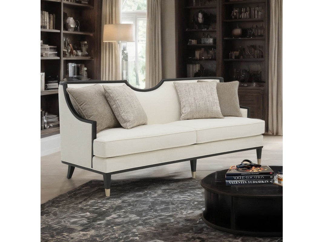 La Salle White Sofa