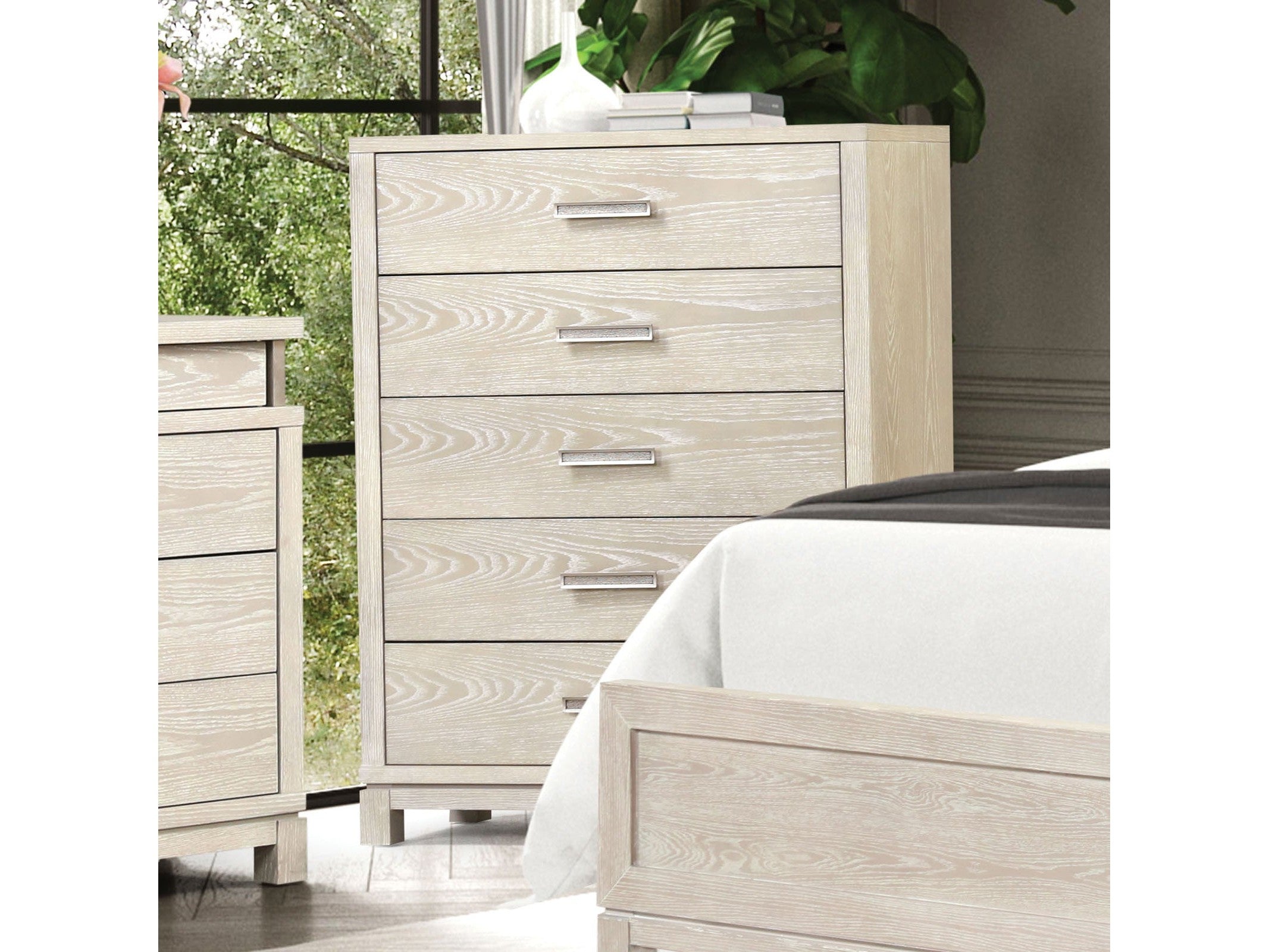 Lafayette Weathered Gray Chest