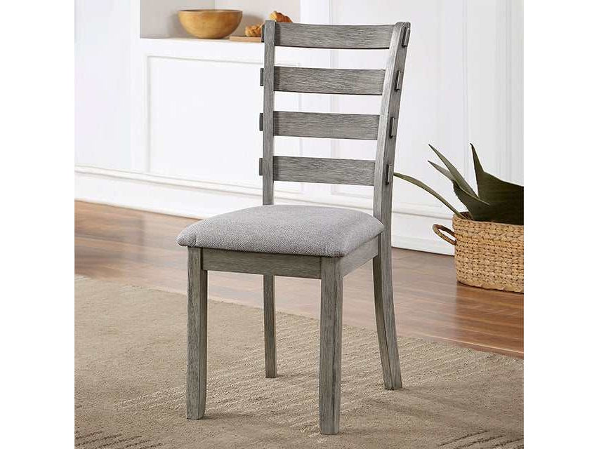Laquila Gray Side Chair (Set of 2)