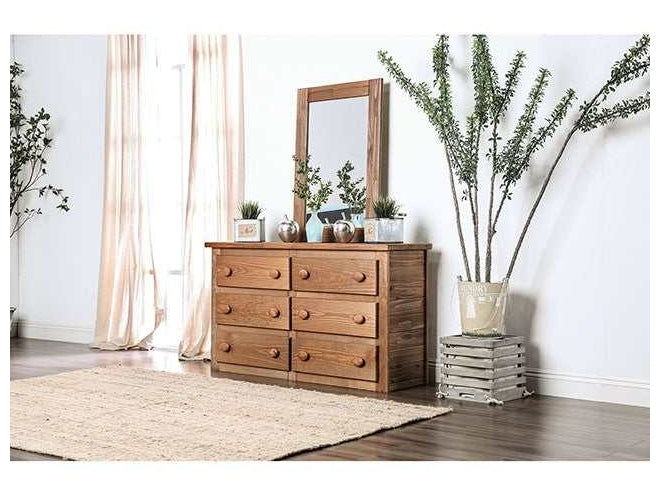 Lea Mahogany Mirror