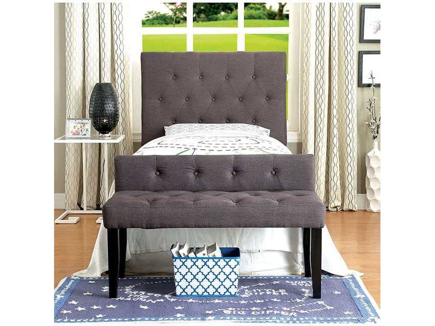 Leeroy Gray Twin Headboard