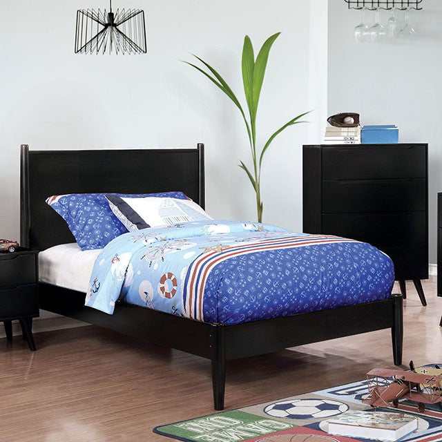 Lennart Black California King Bed