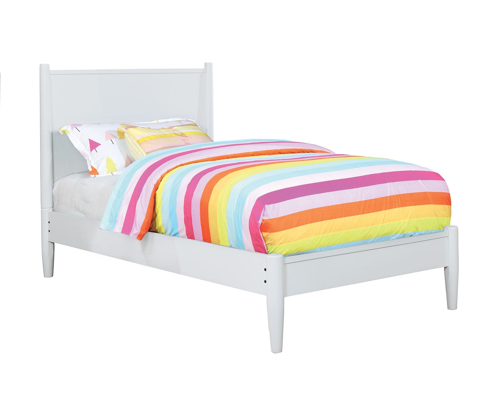 Lennart White 4 Pc. Full Bedroom Set