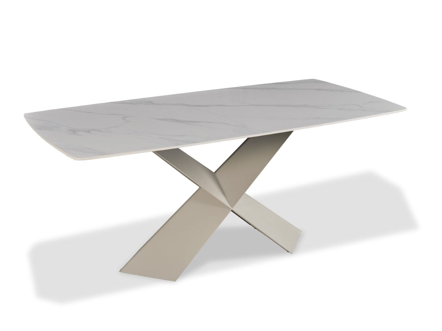 Lenvik Brown Dining Table