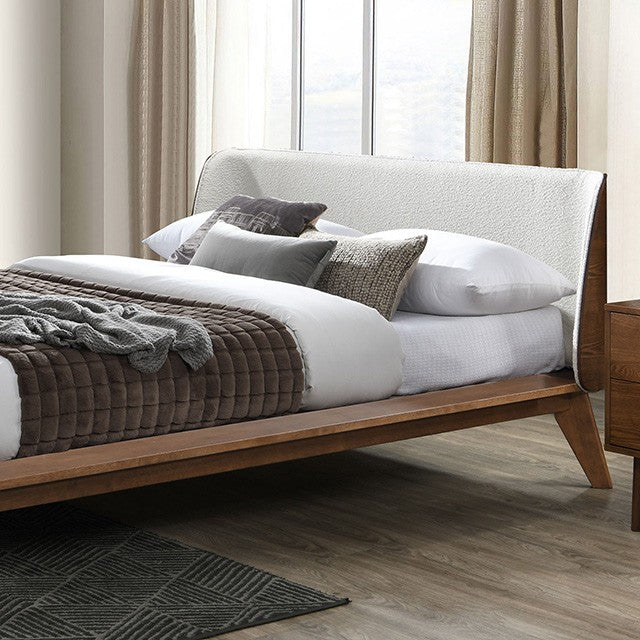 Lenzburg Walnut/Beige 4 Pc. Queen Bedroom Set