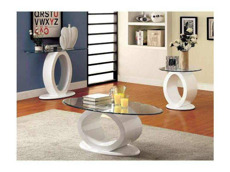 Lodia White Coffee Table