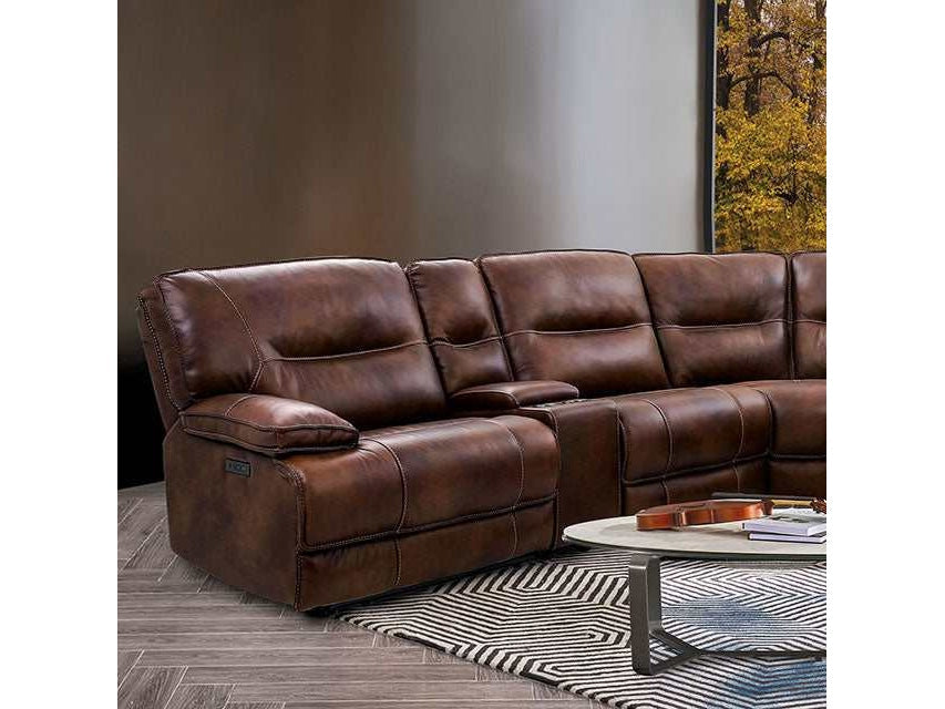 Louella Brown Power Sectional