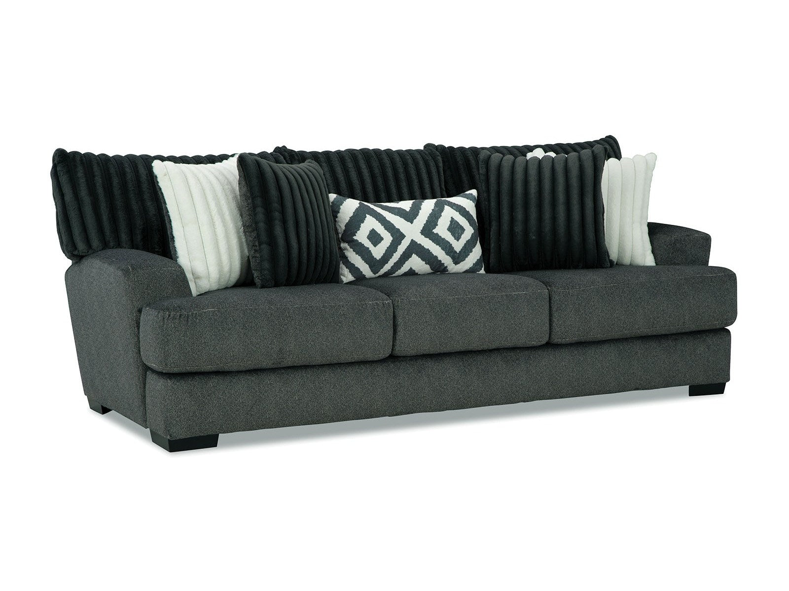 Loughlin Gun Metal Sofa