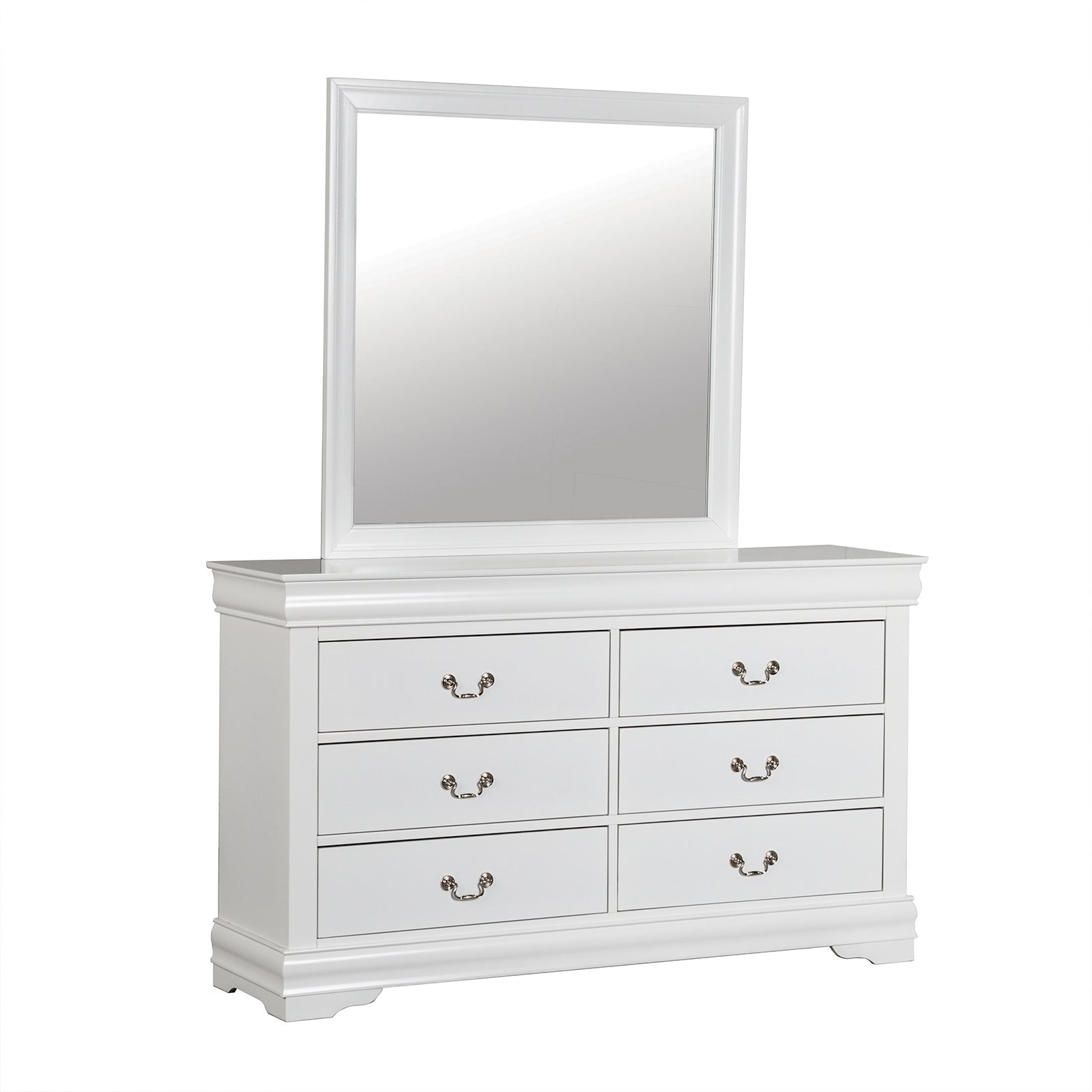 Louis Philippe White Dresser