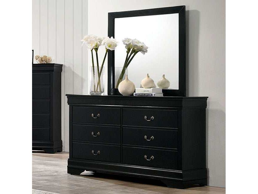 Louis philippe Black Dresser