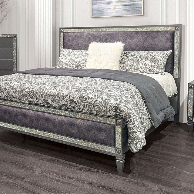 Lyanne Gray 5 Pc. Queen Bedroom Set w/ 2NS