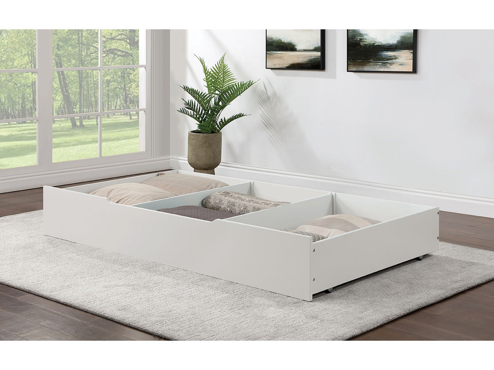 Lycoris White Full 4 Piece Bedroom Set