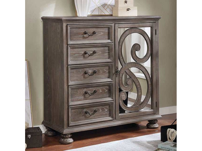 Lysandra Rustic Natural Armoire