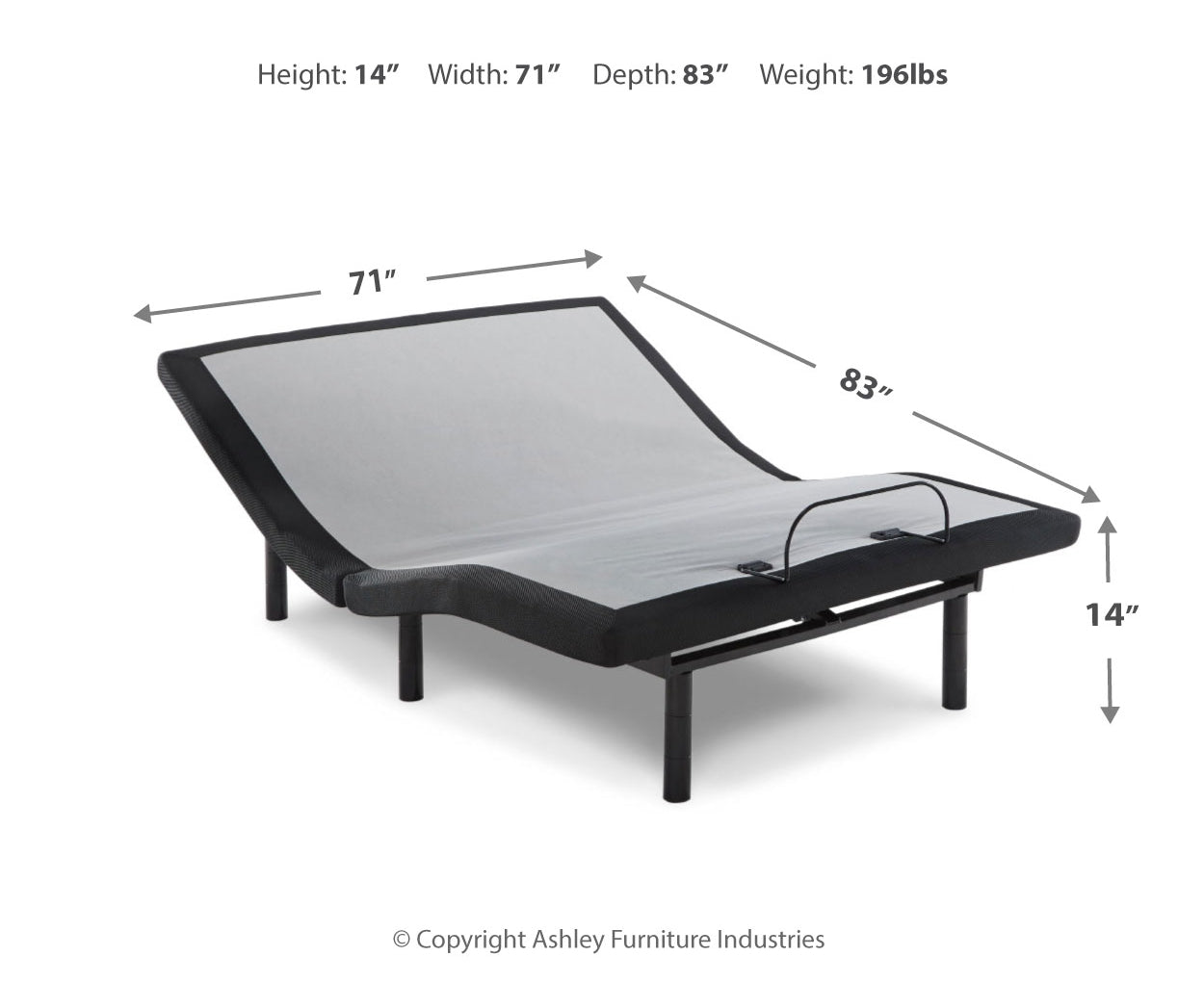 Head-Foot Model Best Cal Adjustable Base