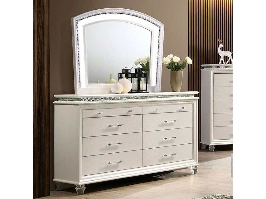 Maddie Pearl White Dresser