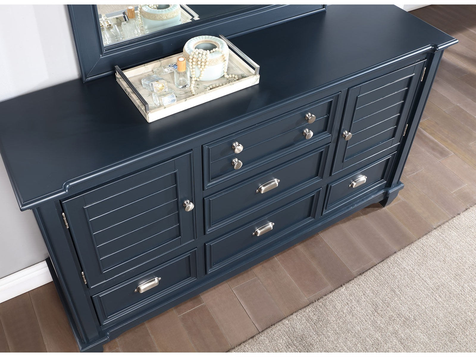 Manzanillo Slate Blue Dresser
