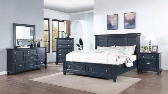 Manzanillo Slate Blue Nightstand