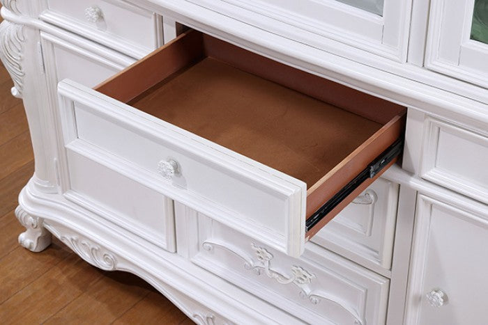 Manzanita White Hutch & Buffet