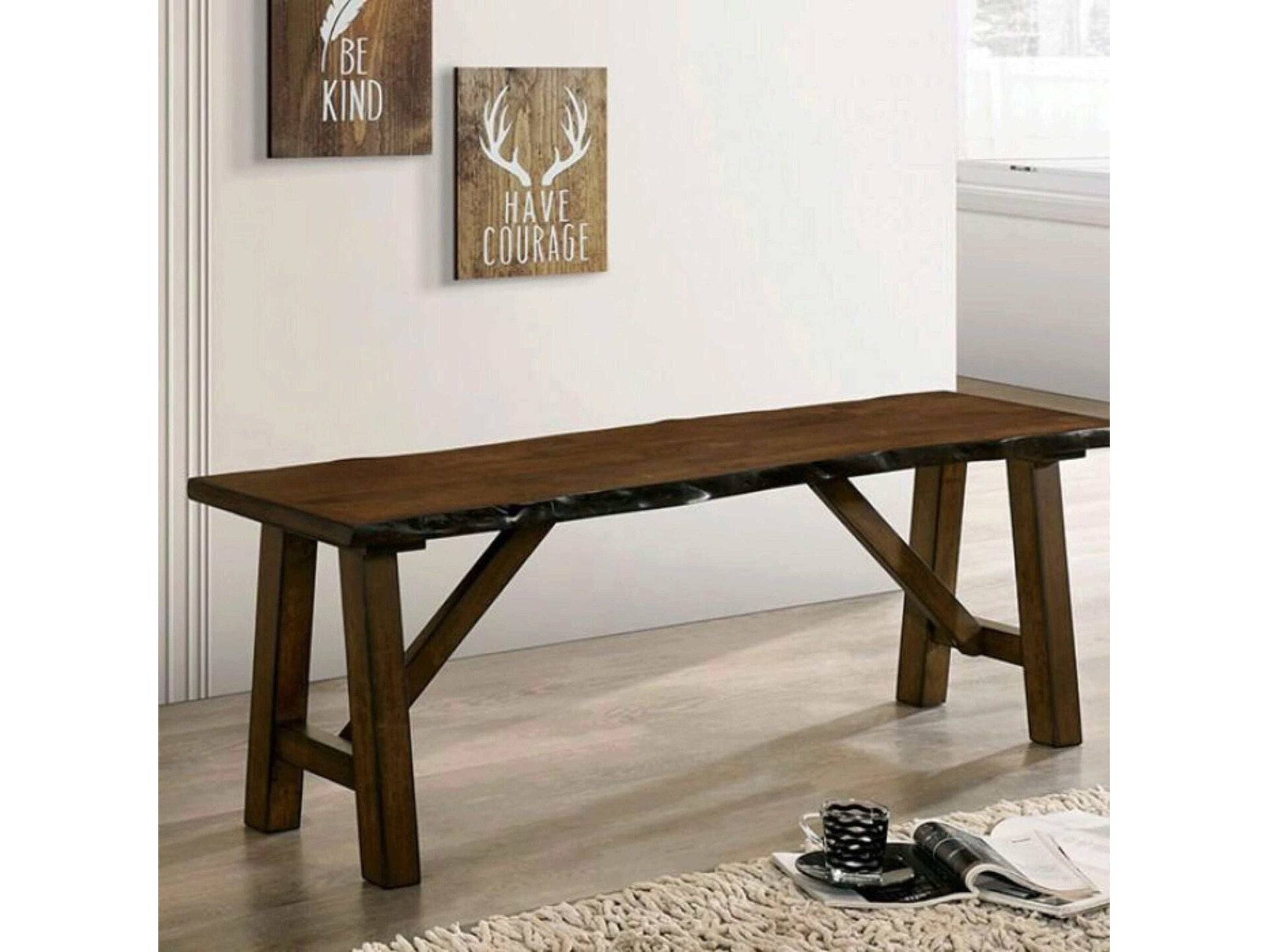 Mapleton Walnut Bench