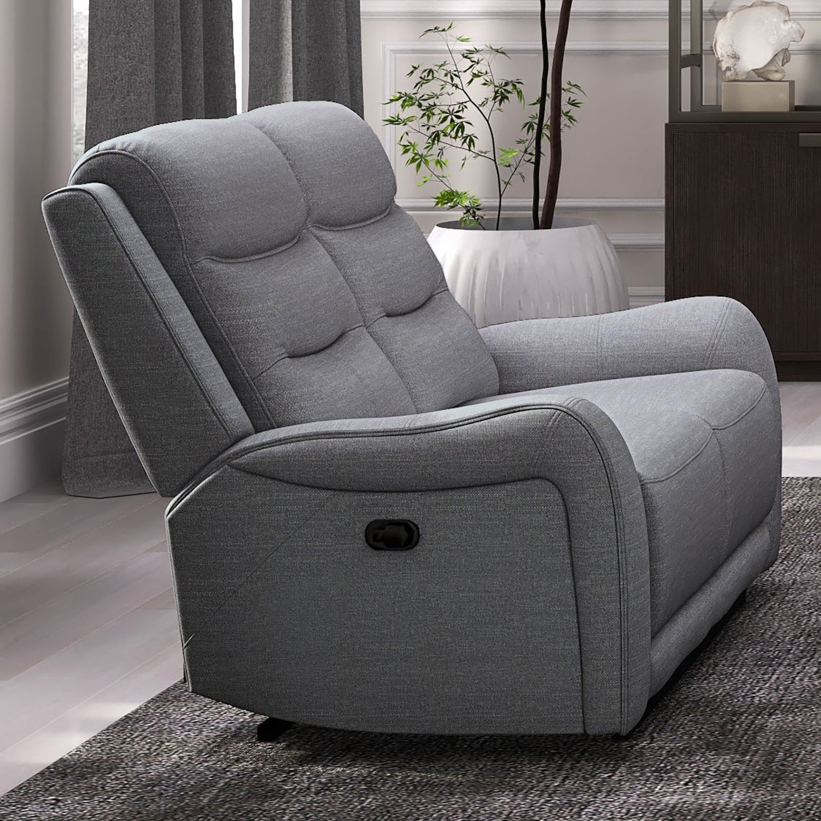 Matthias Gray Sofa & Loveseat