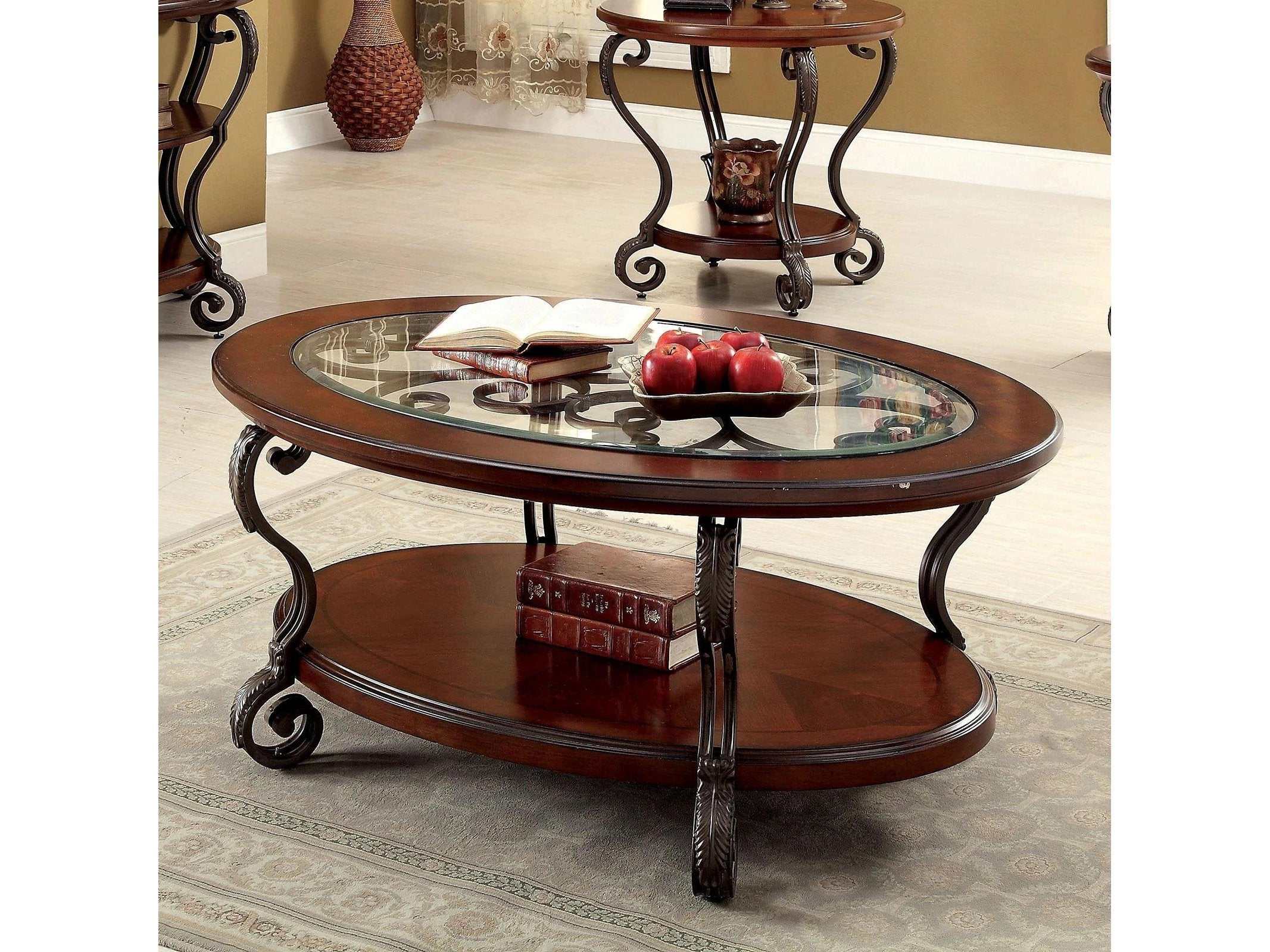May Brown Cherry Coffee Table