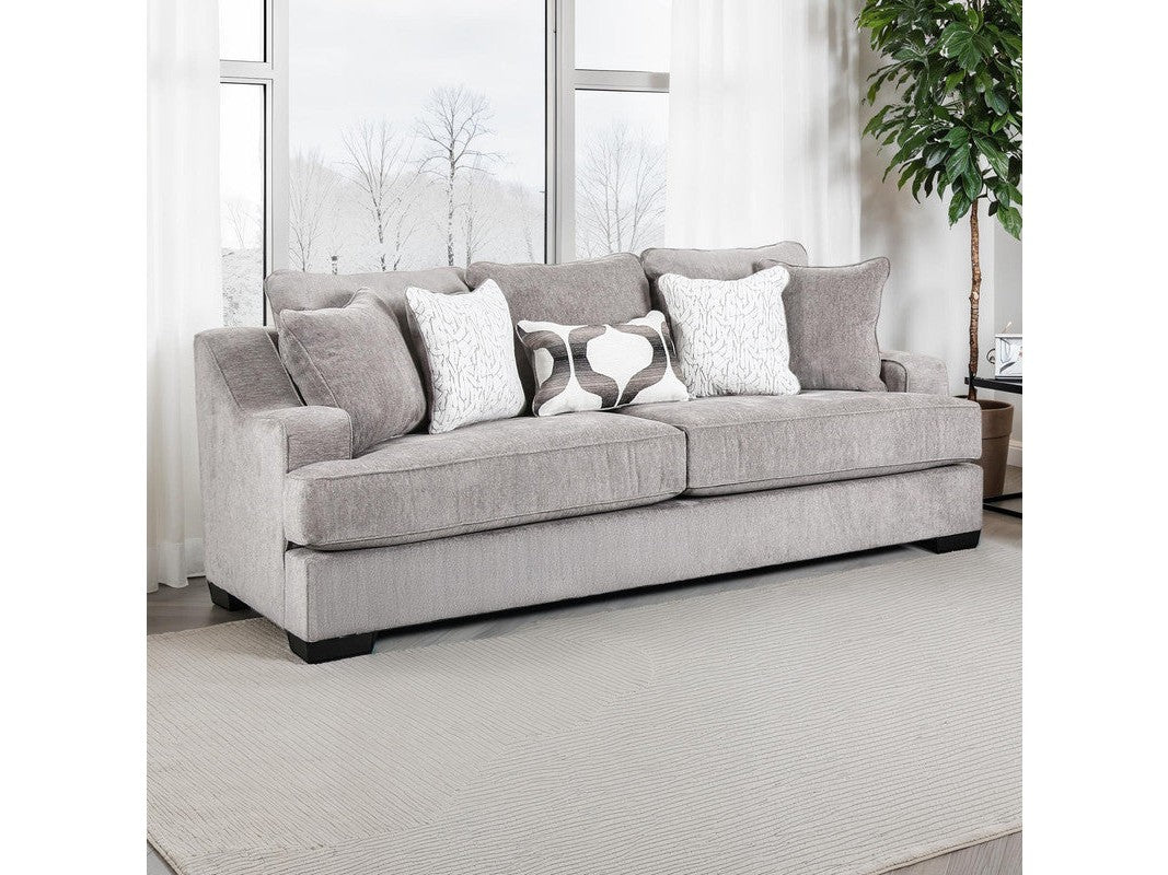 Mayfield Gray Oversized Sofa