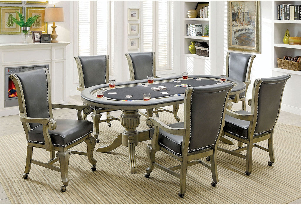 Melina Gray 7 Pc. Dining Set