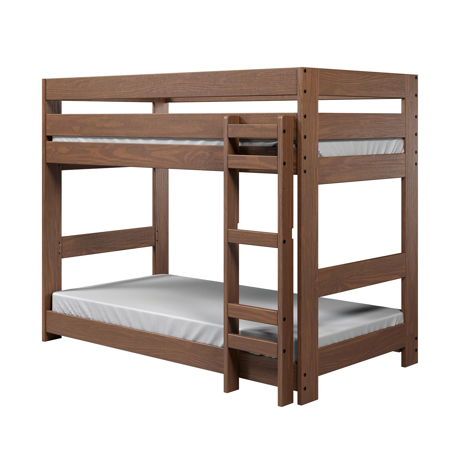 Melitta Mahogany Twin/Twin Bunk Bed
