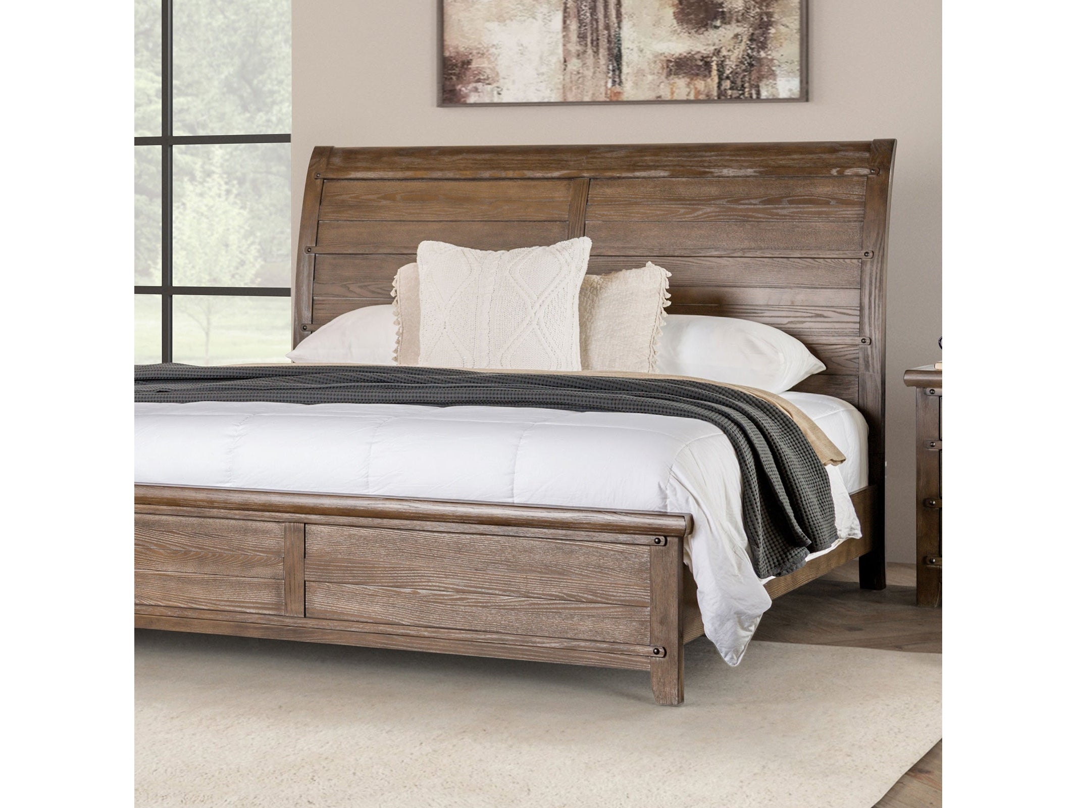 Merthyr Brown 4 Pc. Queen Bedroom Set