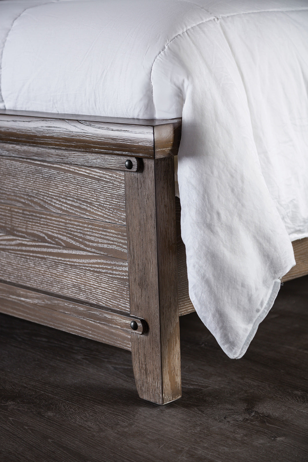Merthyr Brown Queen Bed