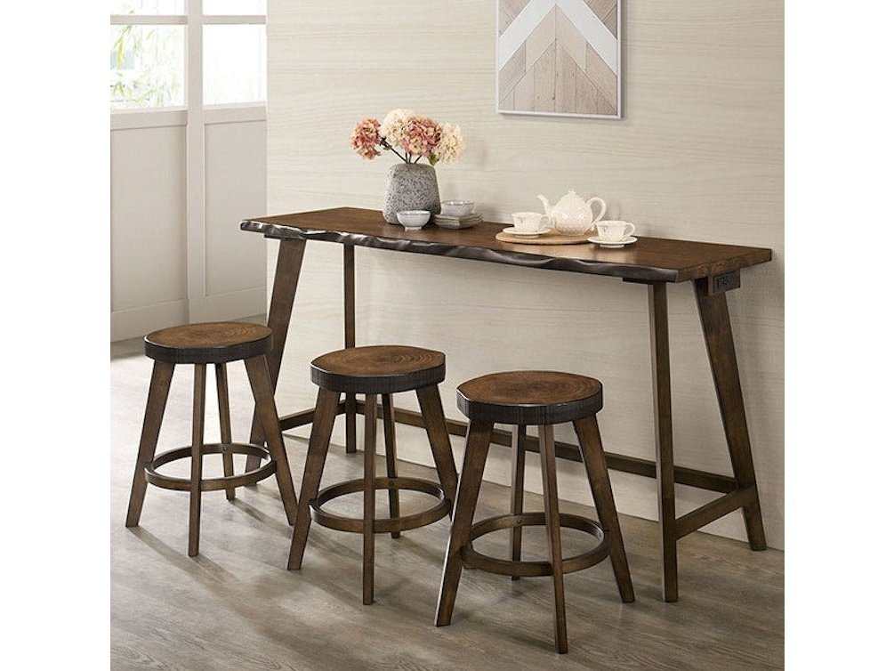 Missoula Walnut 4pc Dining Set