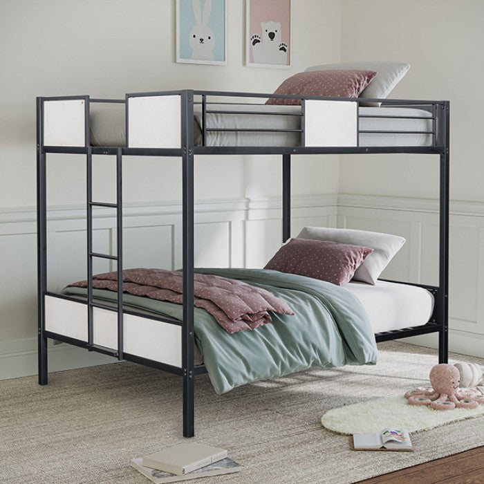 Molton Black Full/Full Bunk Bed