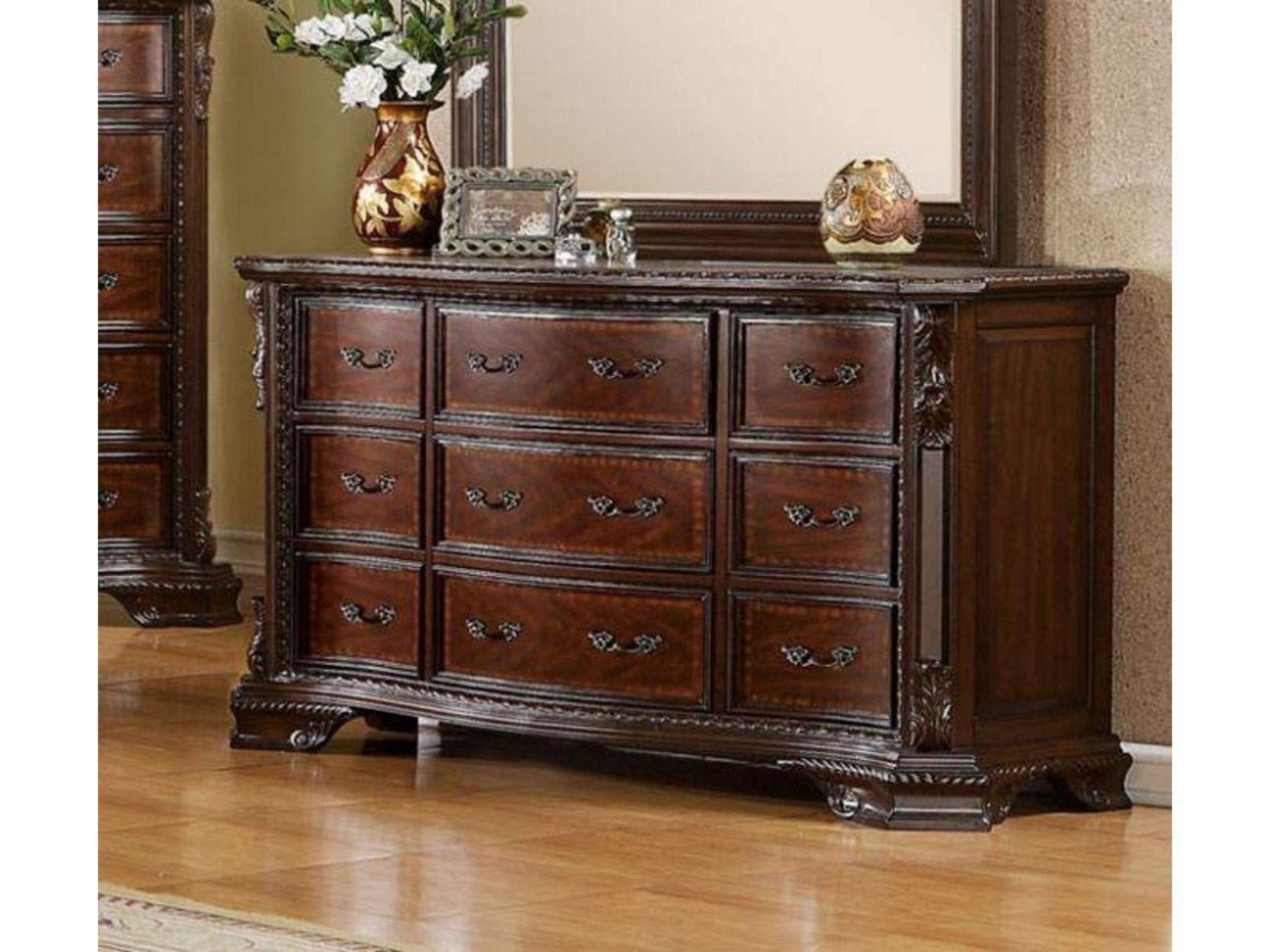 Monte Vista Brown Cherry Dresser