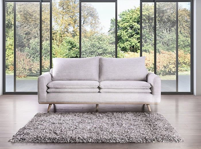 Monthey Oak/Light Gray Sofa