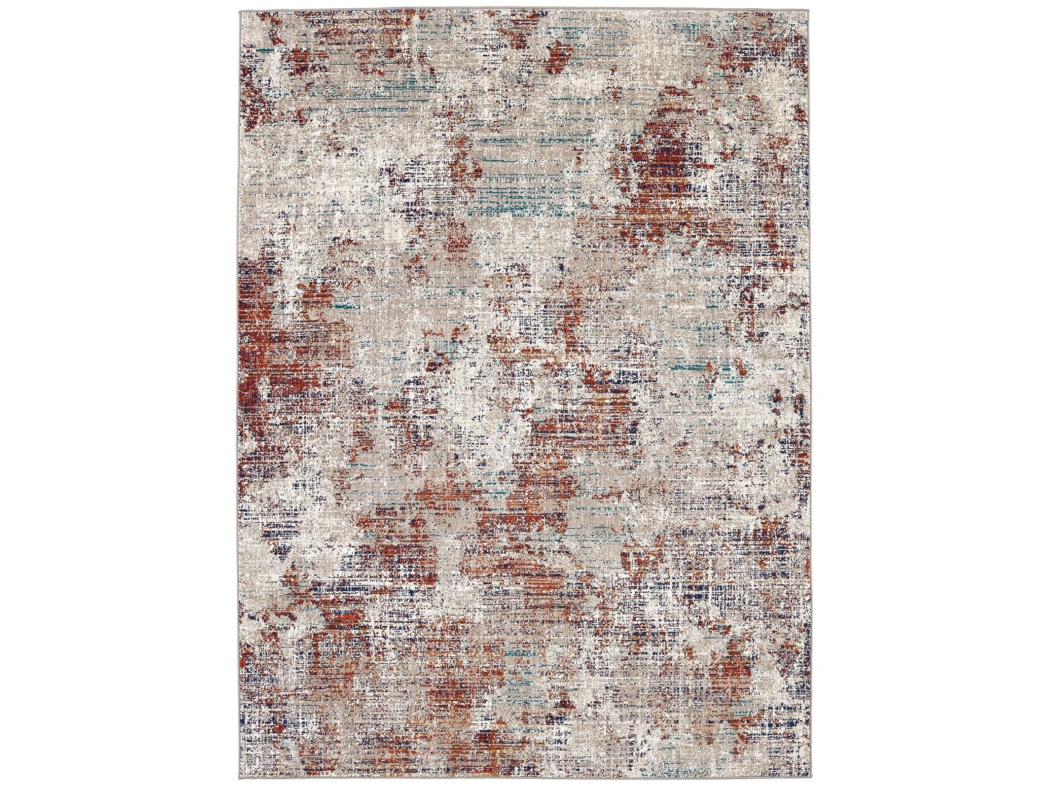 Montijo Concrete Umber 5' X 8' Area Rug