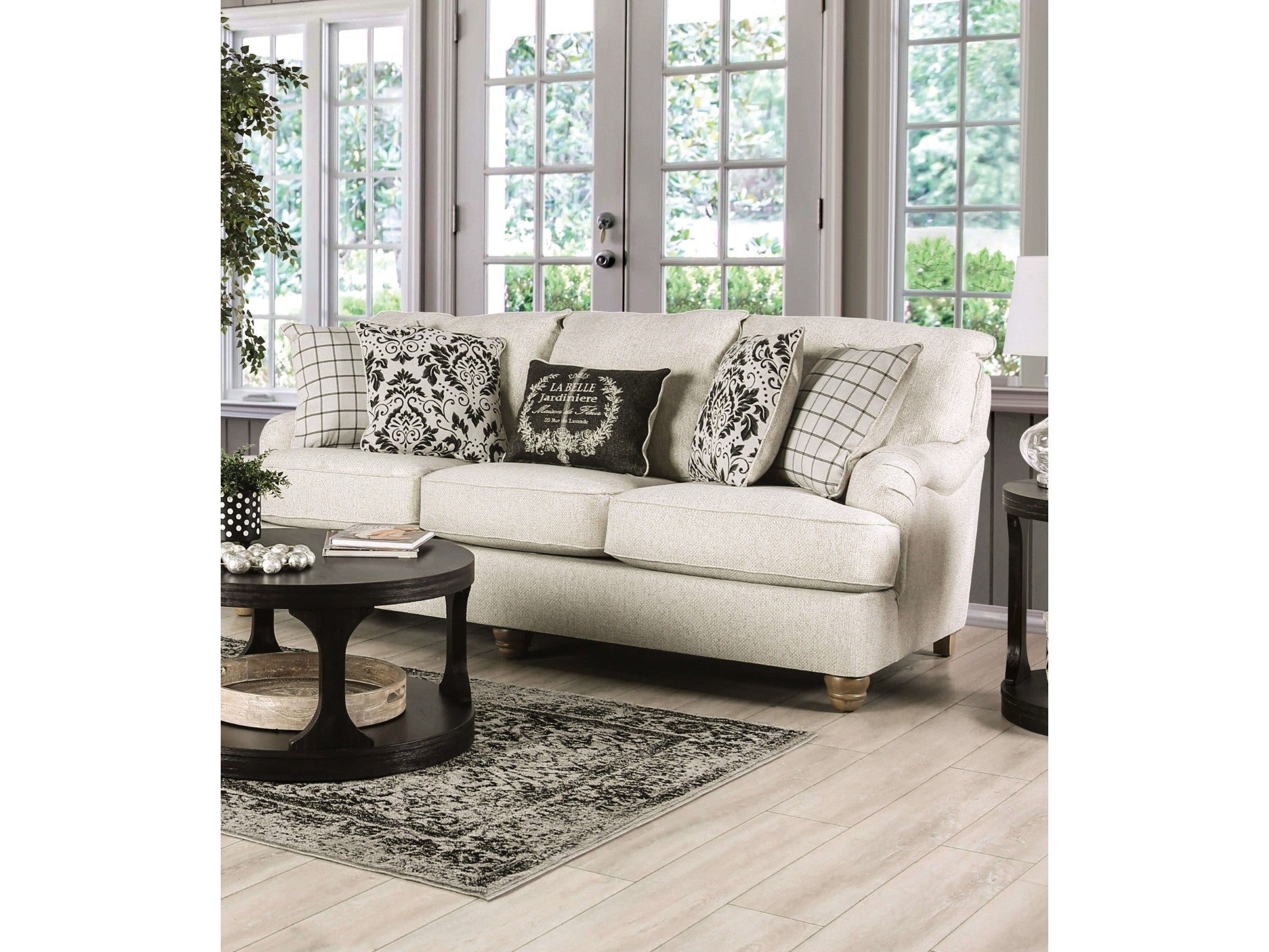 Mossley Ivory Sofa