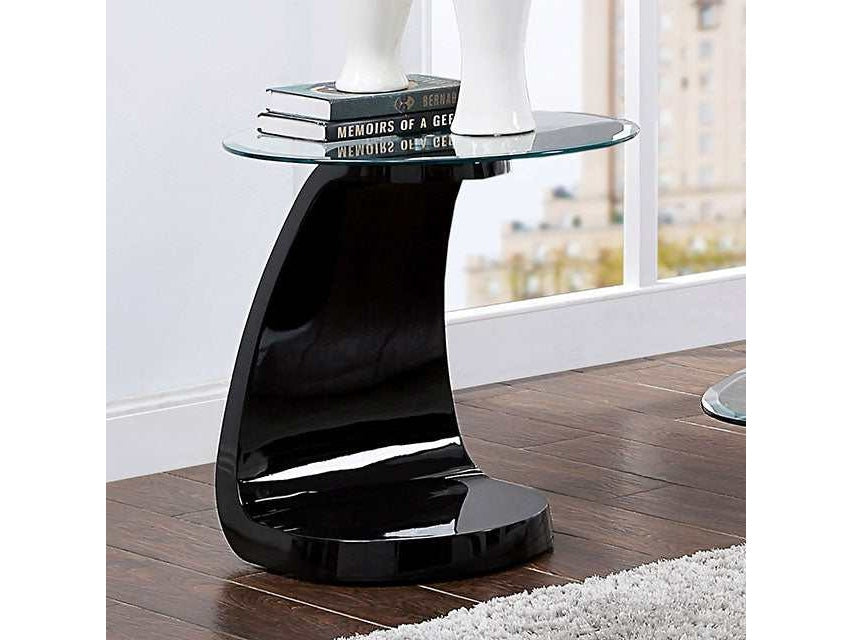 Nahara Black End Table