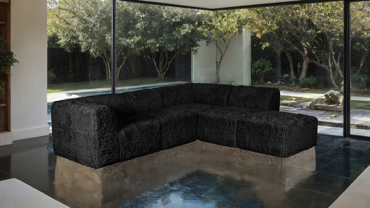 Nappi Black L-Sectional B