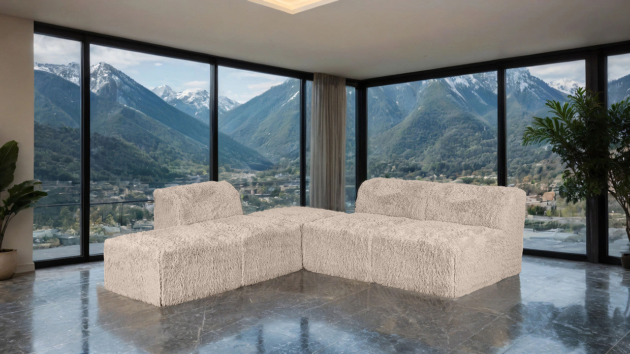 Nappi Taupe L-Sectional A