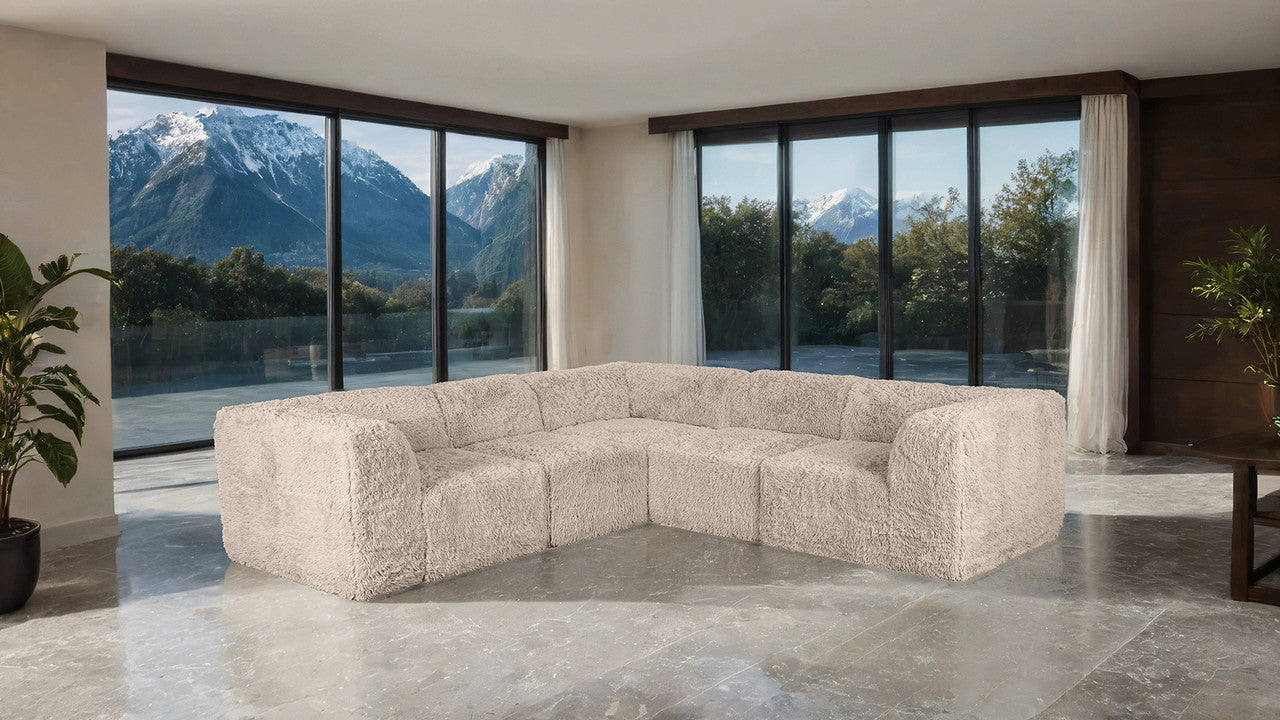 Nappi Taupe L-Sectional C